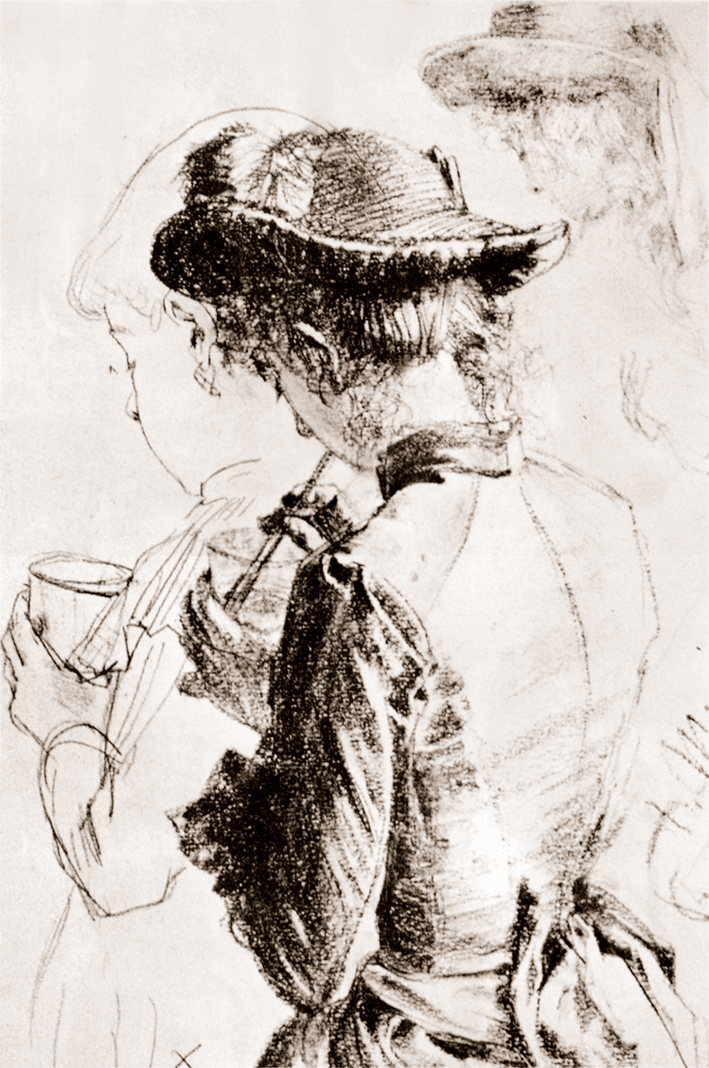  Adolpyh Von Menzel —— 疗养院里的小女孩